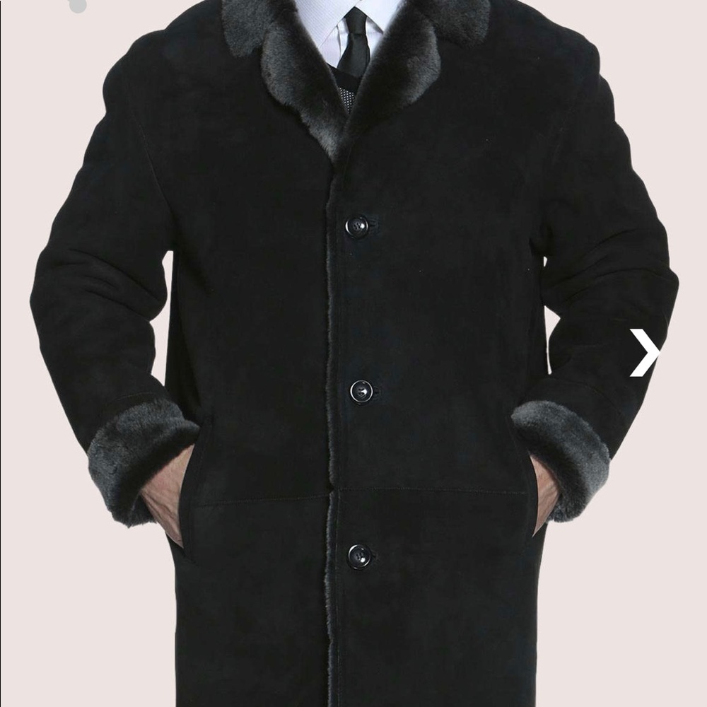 Aston Shearling Coat New w/out Tags
